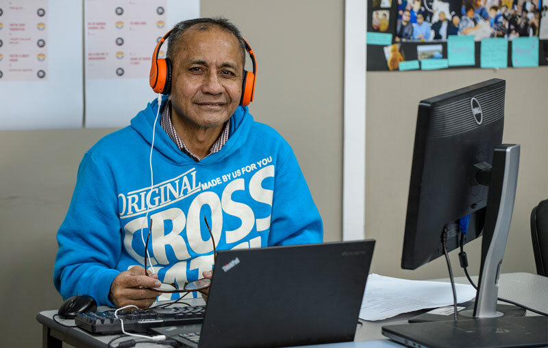contact-centre-male-student-posing-in-class